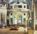 1911. Иконостас собора, построенного графом Шереметевым в Спасо-Яковлевском монастыре. 
