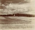 1911. Общий вид памятника на Бородинском поле с юга.