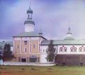 [1909]. Святые ворота монастыря. Надвратная церковь Иоанна Лествичника (1572).