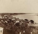 [1910]. Вид с колокольни собора на берег Волги. 