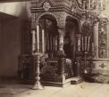 [1910]. Сень над каменной плитой, под которой были обретены мощи прп. Анны Кашинской. 