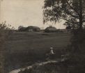 1908. С.А. Толстая в саду. 