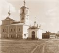 [1910]. Часовня на месте святых врат бывшего Воскресенского монастыря. 